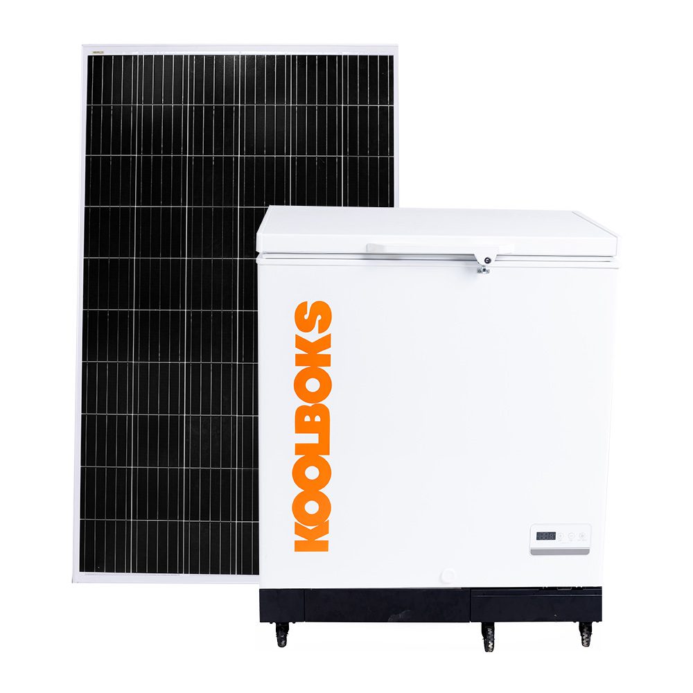 Koolboks 198L Maxi — Freezer + Battery + Solar Panel